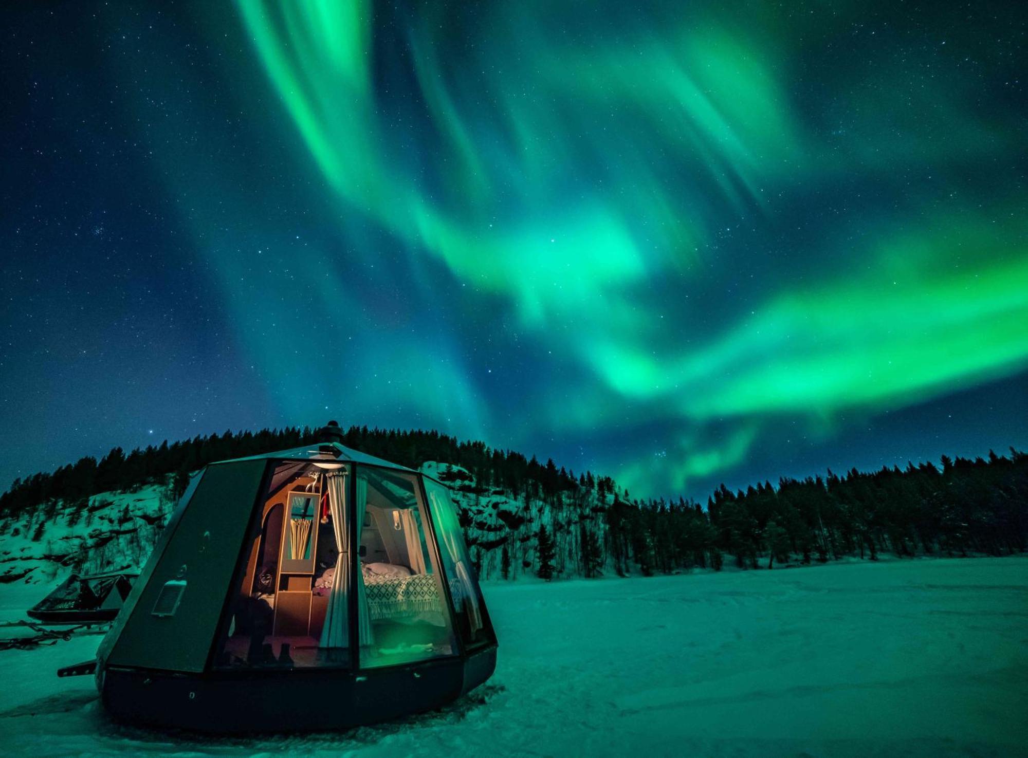 Aurora Camp Kurravaara Βίλα Εξωτερικό φωτογραφία